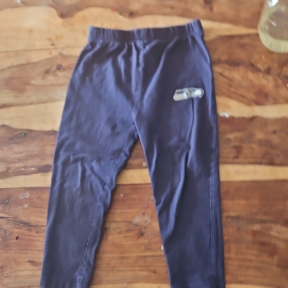 Navy Kids Leggings